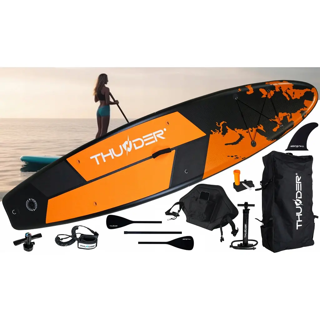 Надувна дошка SUP THUNDER Earth 365 см з веслом - фото 2