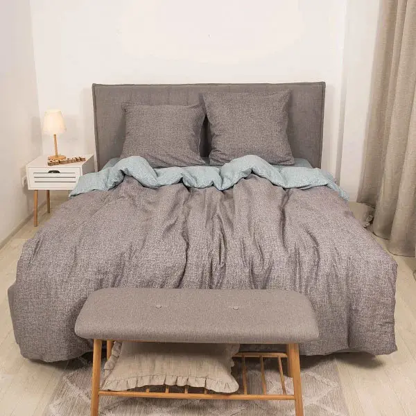 Постільна білизна полуторна Viluta Сатин Twill 630-1-5 210х143 см - фото 7