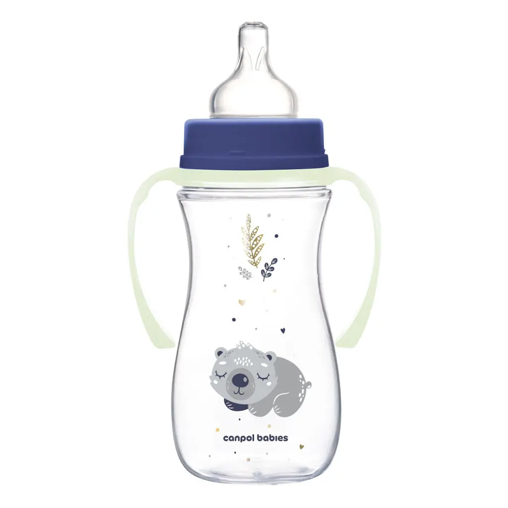 Пляшечка для годування Canpol babies Easystart Sleepy Koala 300 мл блакитна (35/238_blu) - фото 2