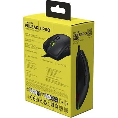 Комп'ютерна мишка Hator Pulsar 3 Pro USB Black (HTM620) - фото 8