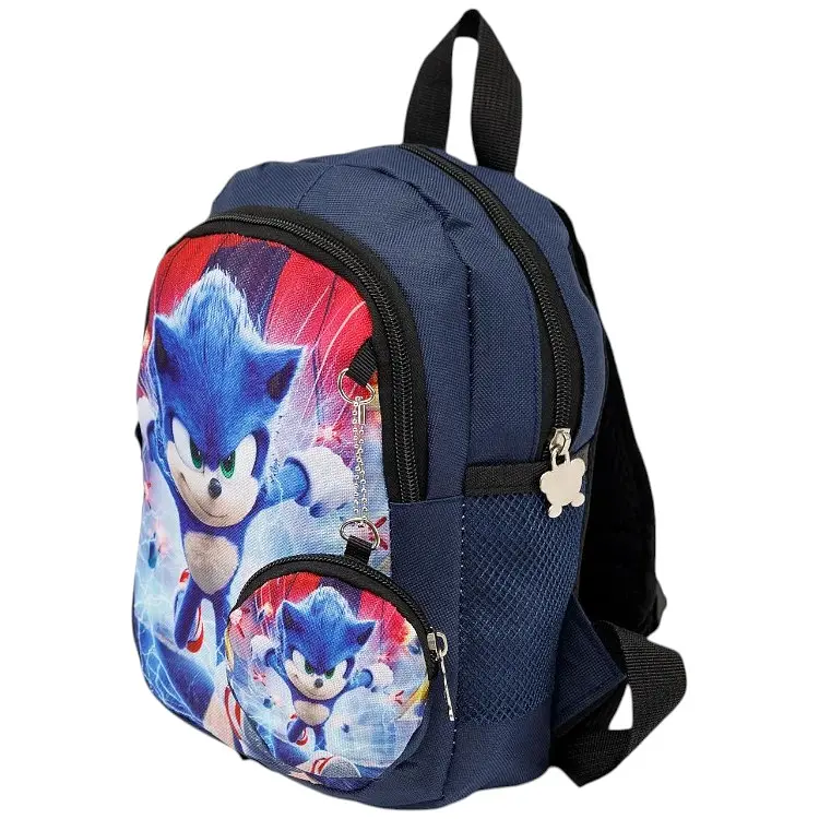 Рюкзак+гаманець для хлопчика темно-синій ЦБ-00270747 - фото 4