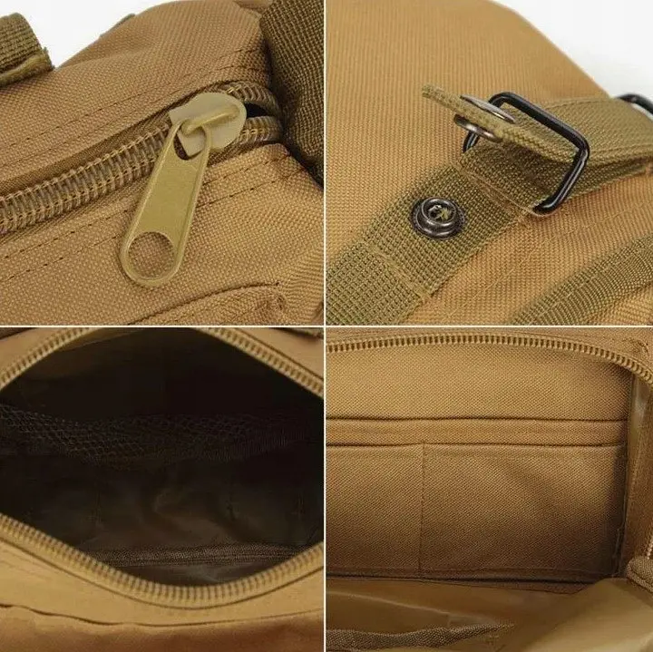 Тактична армійська чоловіча сумка Molle Combat Sachet койот - фото 6