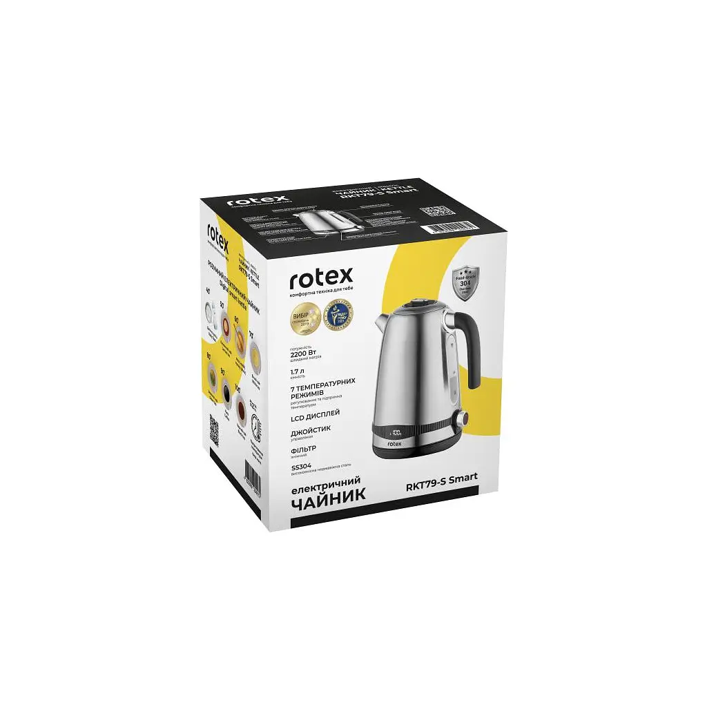 Електрочайник Rotex Smart RKT79-S - фото 10