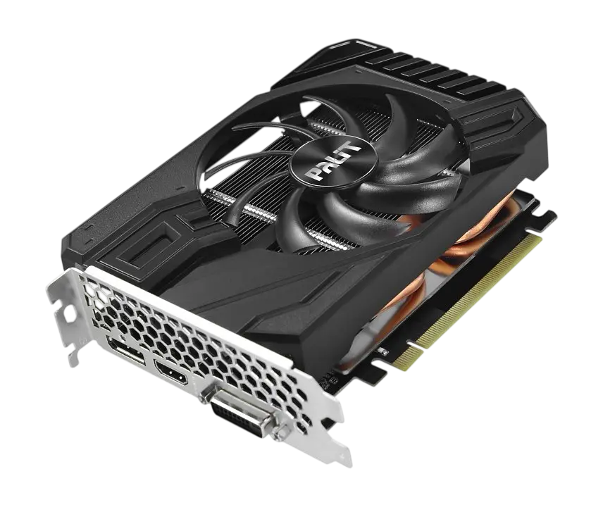 Видеокарта GeForce GTX 1660 6GB Palit StormX (NE51660018J9-165F) Б/У - фото 2
