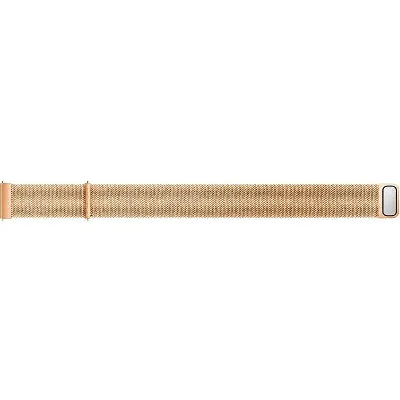 Ремінець BeCover Milanese Style для Xiaomi Amazfit Bip (20mm) Lite/Bip S Lite/GTR 42mm/GTS/TicWatch S2/TicWatch E/GTS 3/GTS 2 mini Rose Gold (707684) - фото 3