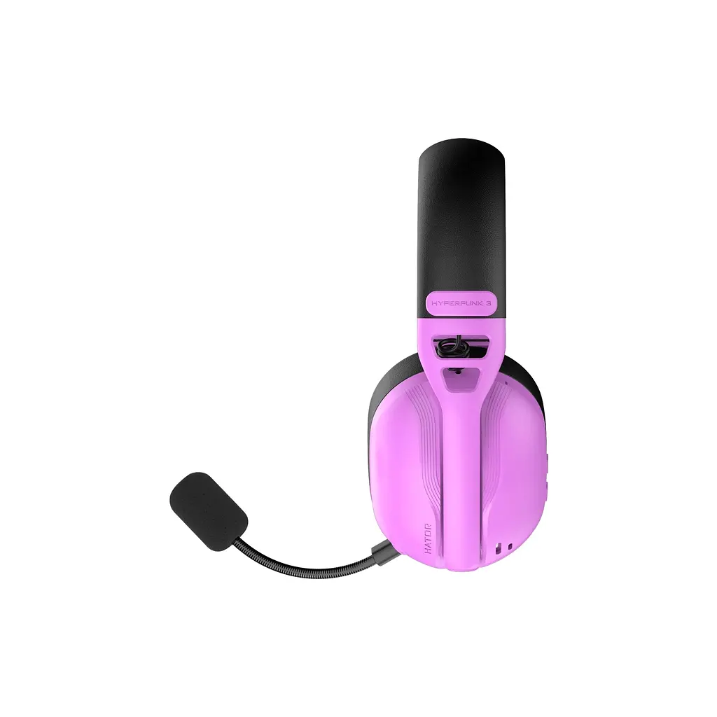 Навушники Hator Hyperpunk 3 Wireless Hi-Res SyncHUB connection Cyber Violet (ESH19) - фото 3