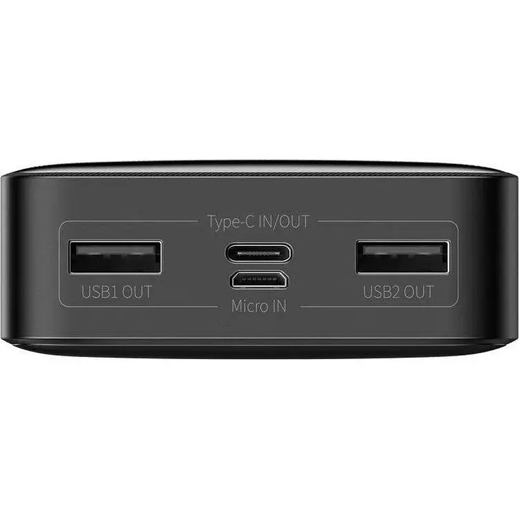 Портативна батарея Baseus Bipow Digital Display 20000 mAh 15W PPDML-J01 Black - фото 2