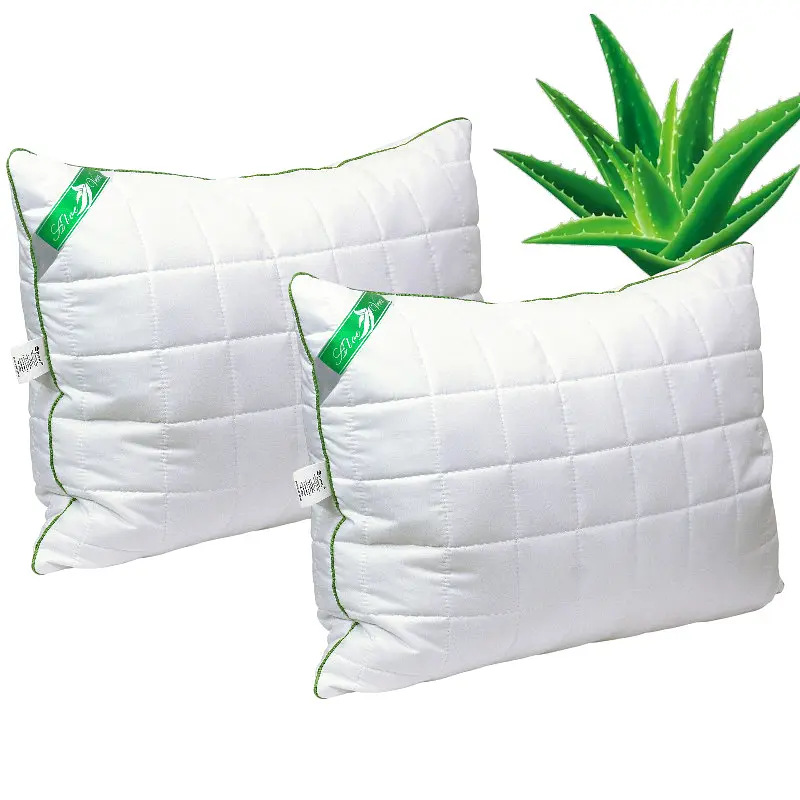 Набор подушек Руно 50х70 силиконовые "Aloe vera" 2шт К_Н310.52Aloe vera - фото 2