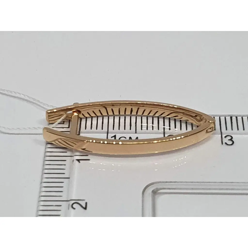 Золотые серьги Империя золота. СБ812И - фото 4