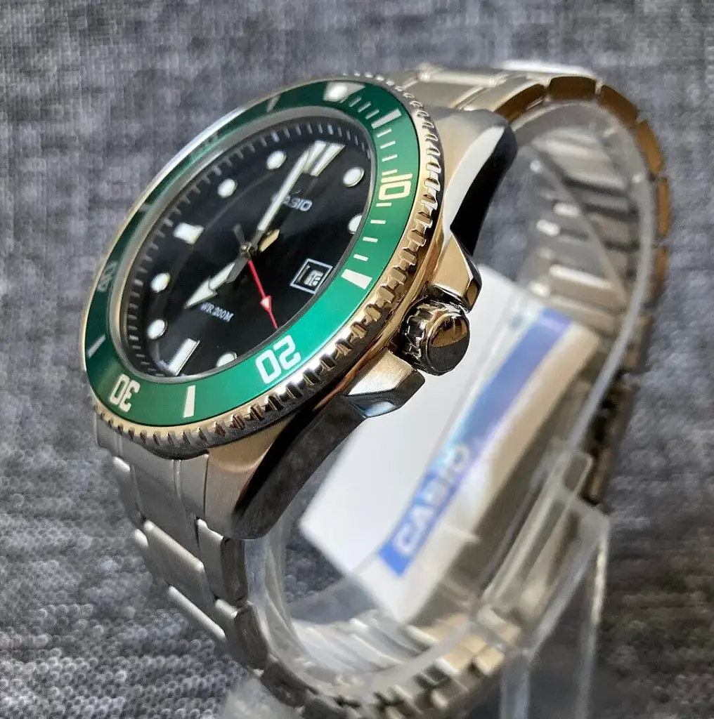 Годинник наручний кварцовий чоловічий водонепроникний Casio MDV-107D-3AVEF - фото 5