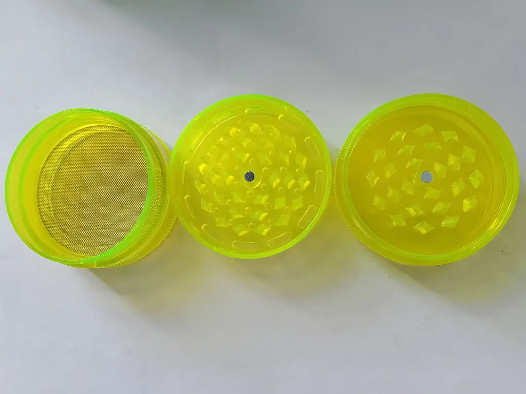 Гриндер для измельчения табака HL-176 Bob Marley Yellow (17024) - фото 2