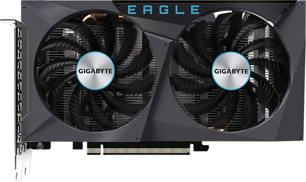 Відеокарта GeForce RTX 3050 8GB Gigabyte Eagle OC (GV-N3050EAGLE OC-8GD) Б/В - фото 2