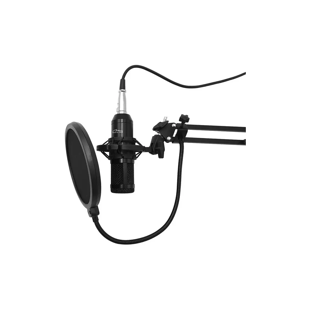 Мікрофон Media-Tech XLR USB Black (MT397K)