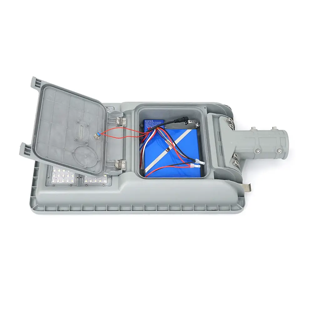 SOLAR LED-ліхтар Anern AN-ISSL-C-60W, 18V 30W, 144LED, 128WH LiFePO4, 150lm/w, 120 °, заряд 6 год, розряд 3 години, IP66. Aluminium, 640 * 360 * 100mm - фото 3