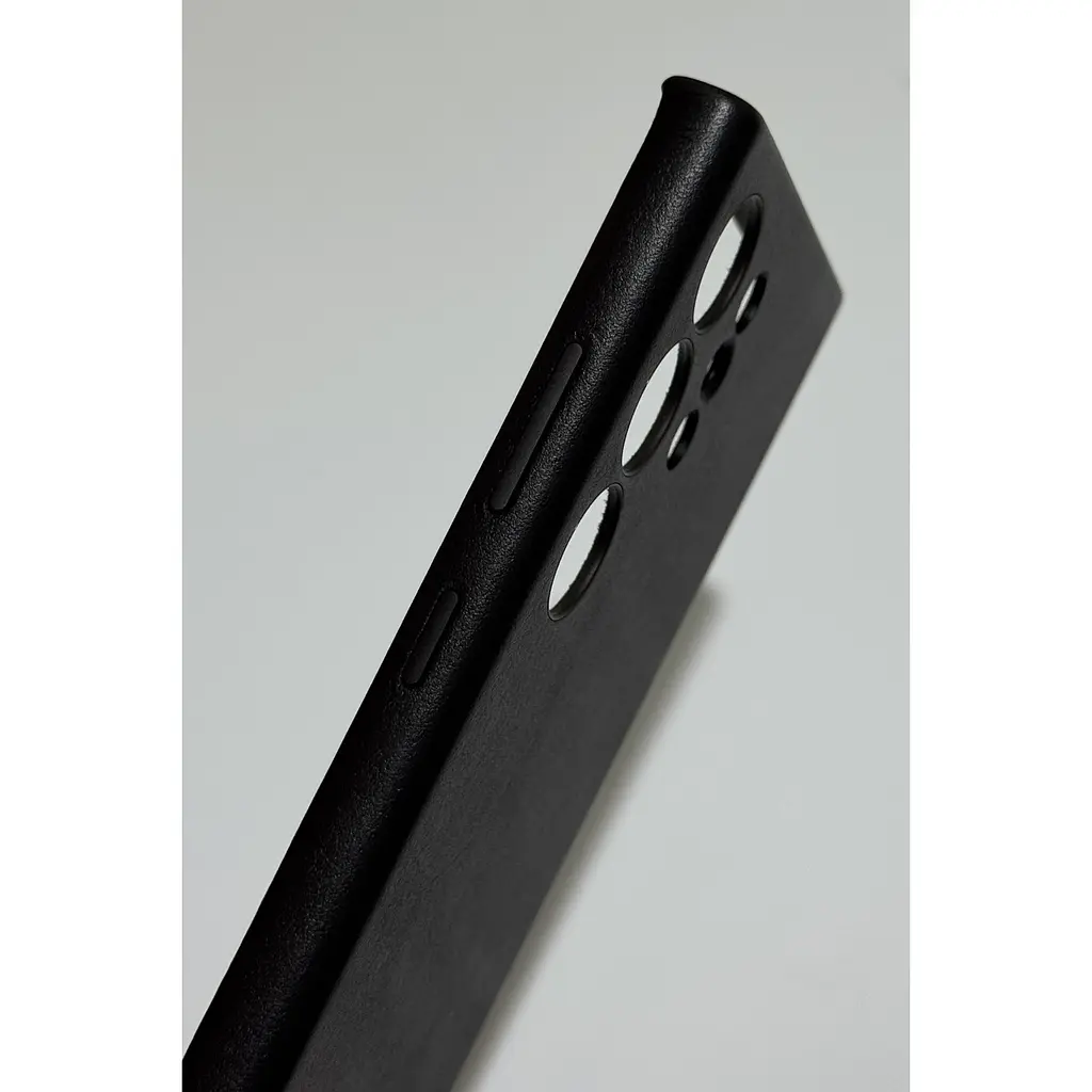 Оригинальный кожаный чехол Samsung Leather Case для Samsung Galaxy S23 Ultra (6.8") Black EF-VS918LBEGRU - фото 2