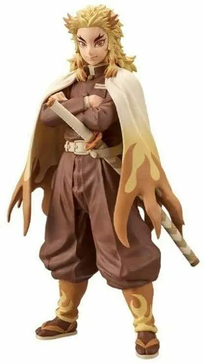 Фігурка Banpresto Кёдзюро Ренгоку Клинок розсікаючий демонів Kyoujurou Rengoku Sepia color 17 см DS KR 145 - фото 3