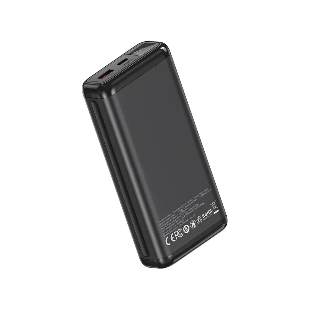 Батарея універсальна XO 20000mAh, 22.5W, black (XO-PB309-BK) - фото 3