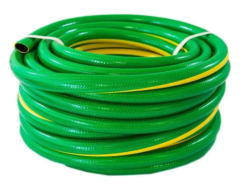Шланг для полива Evci Plastik FLORIYA 4-слойный Ø 3/4" 20 м желто-зеленый 30412 - фото 4