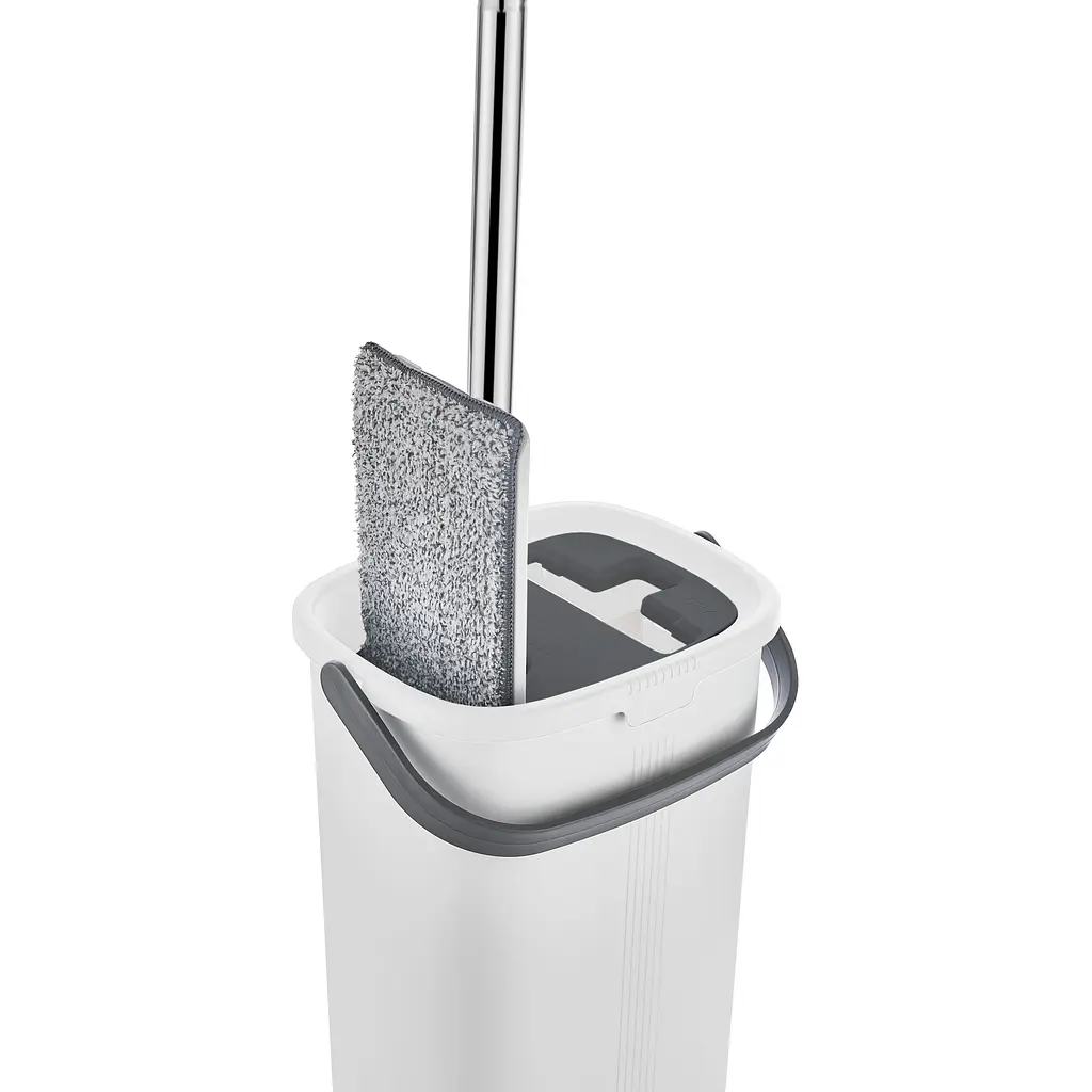 Набір для прибирання Lavine Cool Mop: швабра + відро 10 л білий (LN-1003-01) - фото 4