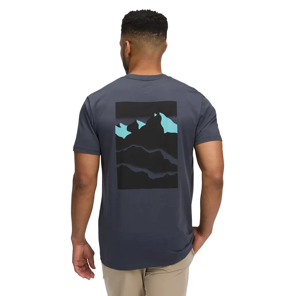 Футболка Black Diamond M Mountainscape SS Tee XL Серый - фото 3
