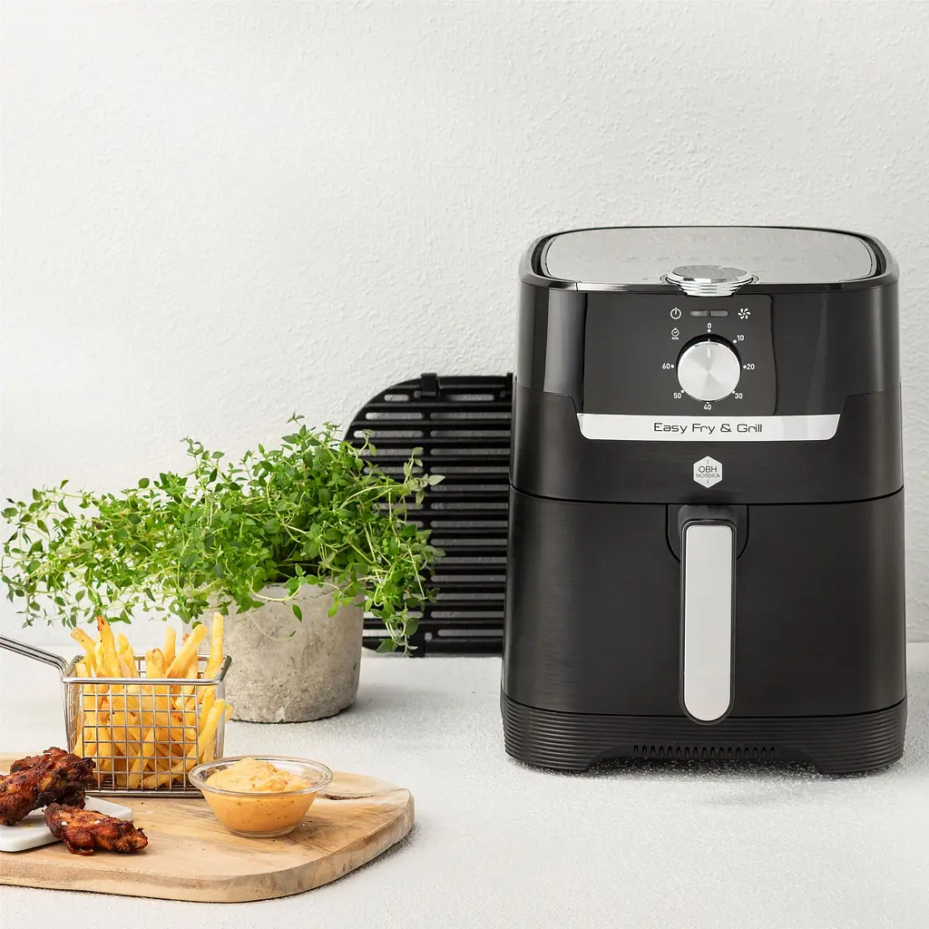 Мультипечь OBH Nordica EasyFry&Grill 1550 Вт черная (AG5018S0) - фото 6