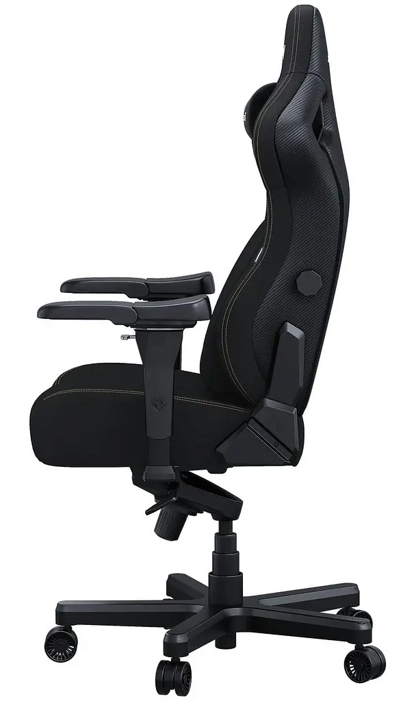 Ігрове крісло Anda Seat Kaiser 4 Size L Black Fabric (AD12YDDC-L-20-B-CF) - фото 6