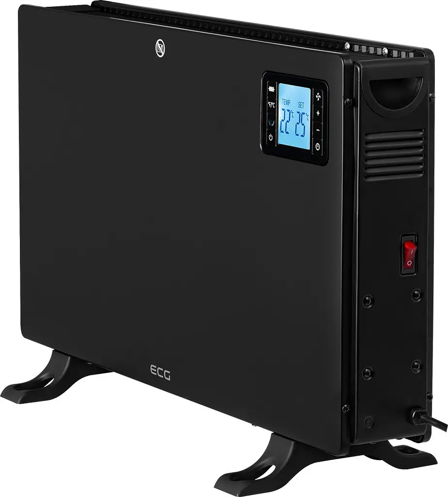Конвектор ECG TK 2080 DR Black - фото 2