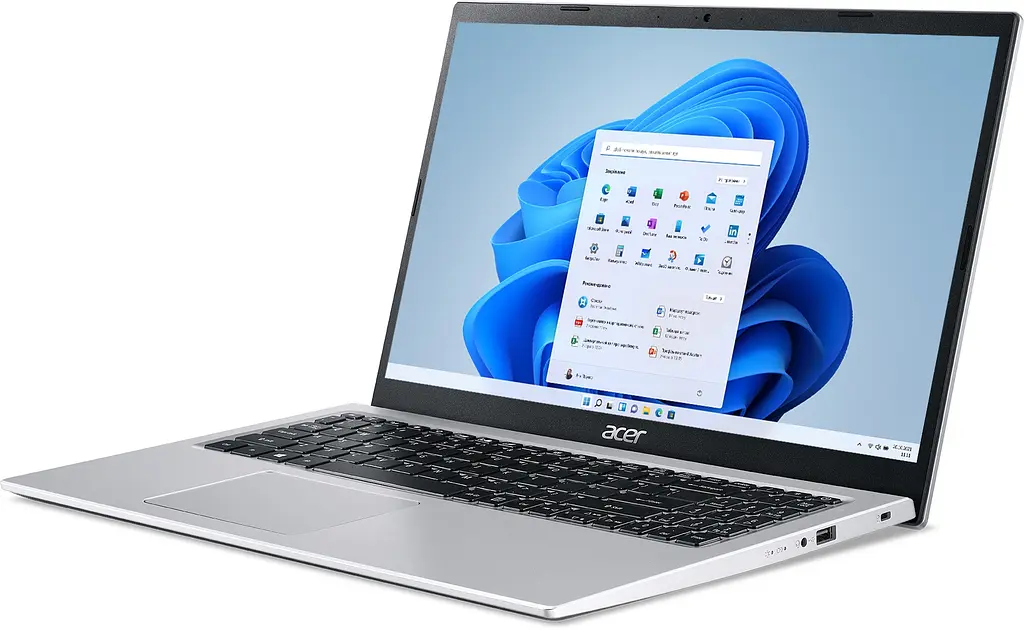 Acer Aspire 3 A315-35-C2L7 (NX.A6LEU.026) Pure Silver [no OS, українська клавіатура, не оригінальна коробка] - фото 3