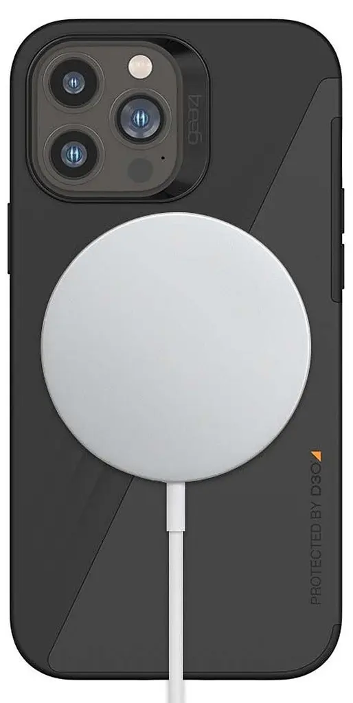 Оригінальний протиударний чохол для iPhone 13 Pro Max (6.7") Gear4 Brooklyn MagSafe Black