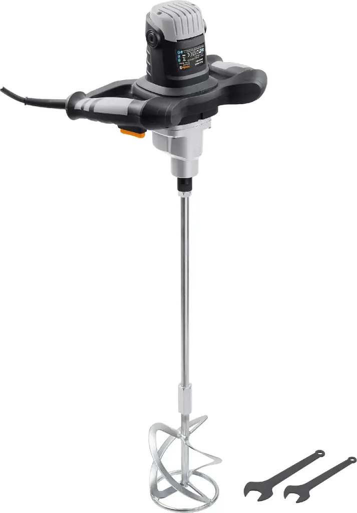 Строительный миксер Meister mrw1400-1 диаметр мешалки 120 мм скорость 0-760 об/мин 1400 Вт - фото 2