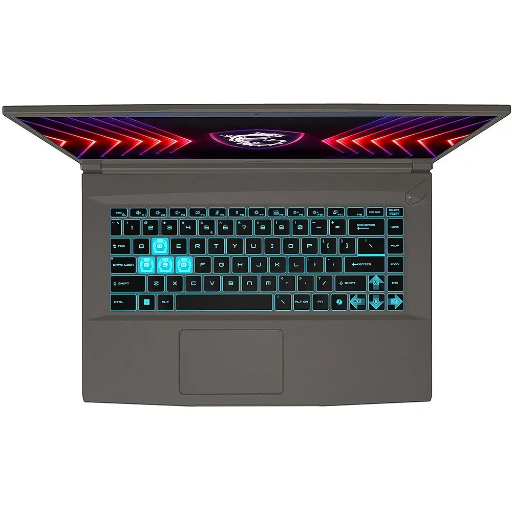 Ноутбук MSI Thin 15 B12UC-2037XRO, Intel Core i7-12650H, 4.7GHz, 15.6 Full HD, 16GB, SSD 512GB, NVIDIA GeForce RTX 3050 4GB, Free DOS - фото 2