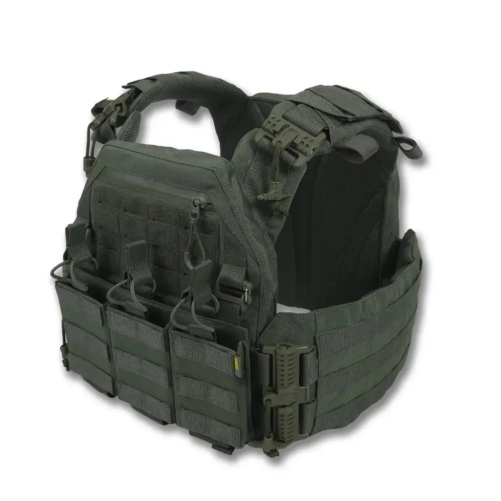 Плитоноска Kiborg GU gen.2 + 3 підсумки Khaki (1000-k55003) - фото 6