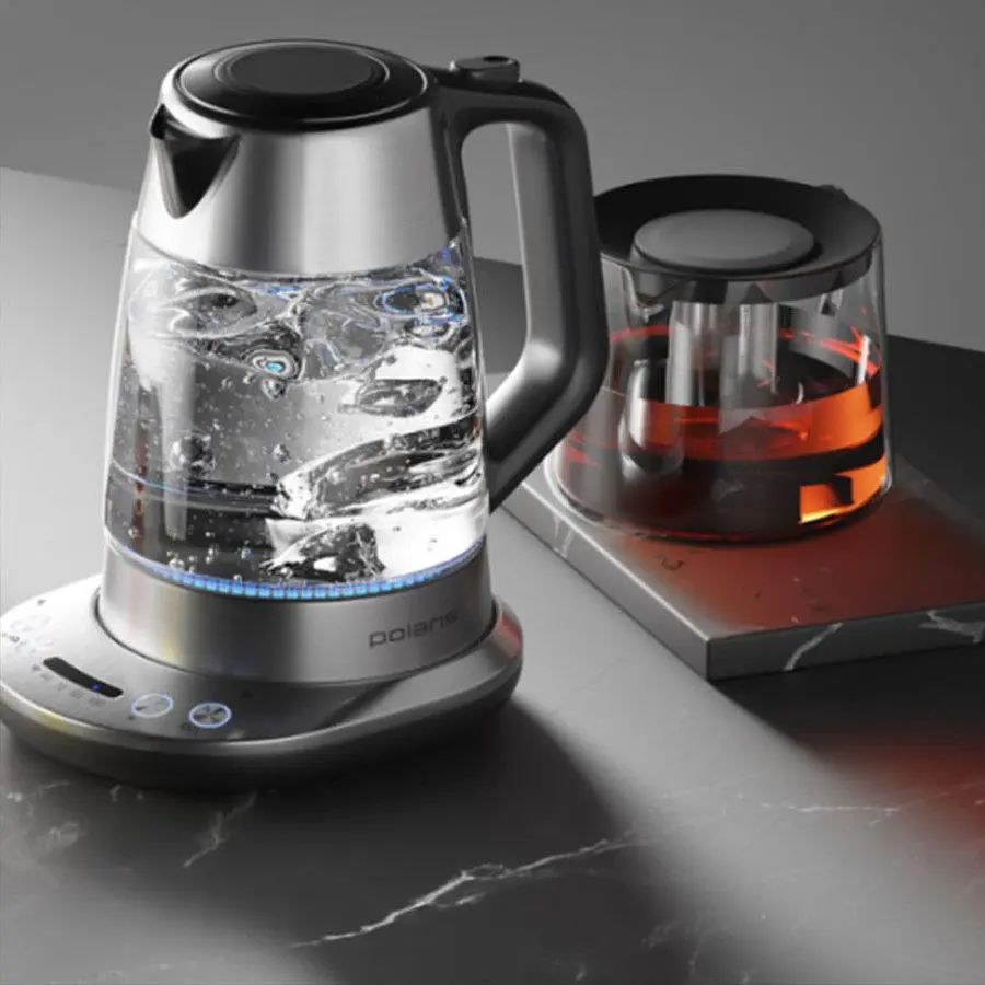 Електрочайник POLARIS PWK 17115CGLD WIFI IQ Home Матовий - фото 5