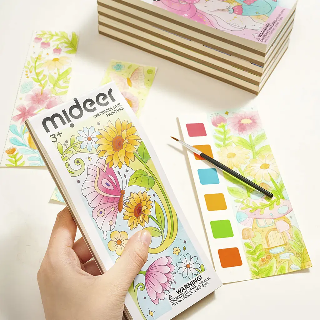 Набір для акварельного живопису Mideer Квіти та метелики (MD4248) - фото 7