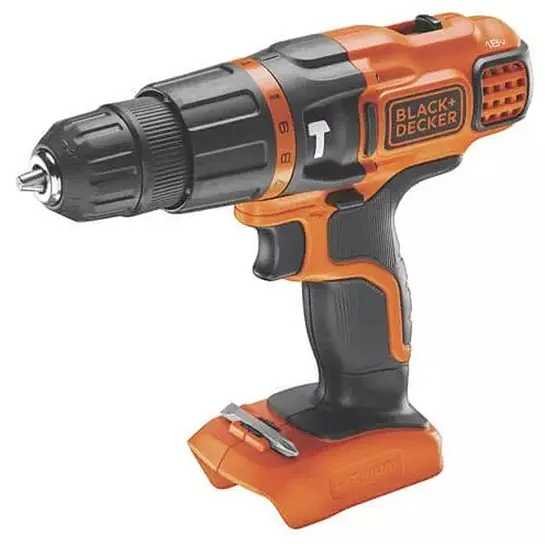 Акумуляторний дриль-шурупокрут Black+Decker без АКБ та ЗП BDCH188N - фото 2