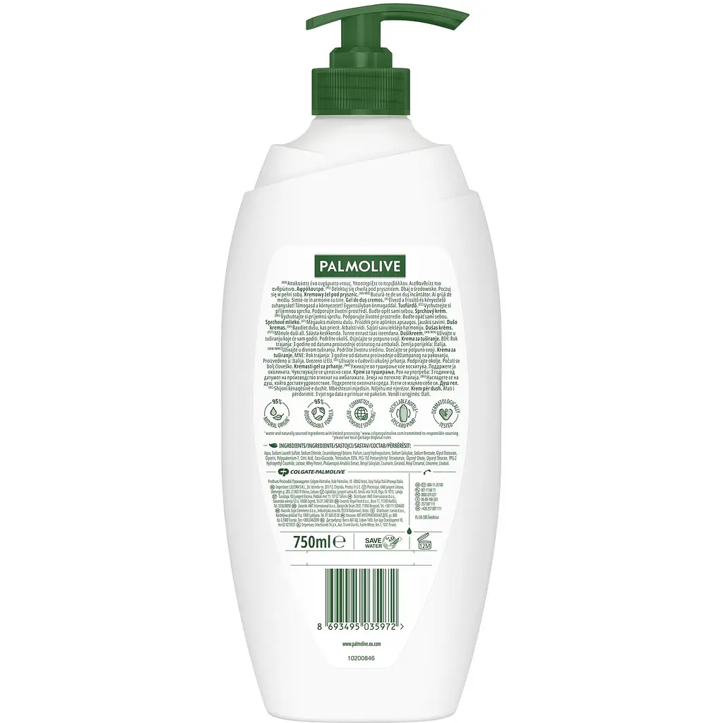 Гель для душа Palmolive Naturals Orchid & Milk 750 мл - фото 2