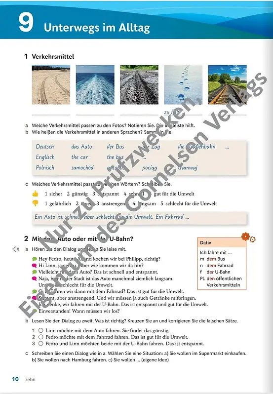 Unterwegs A1.2 Kurs- und Übungsbuch inkl. E-Book und PagePlayer-App - фото 2