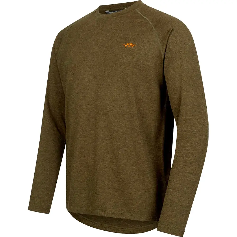 Лонгслив Blaser Active Outfits Tech LS L Dark Olive - фото 3