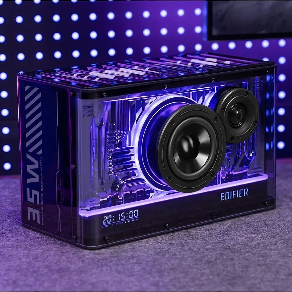 Портативна акустика Edifier QD35 40W Hi-Res (QD35Black) - фото 7