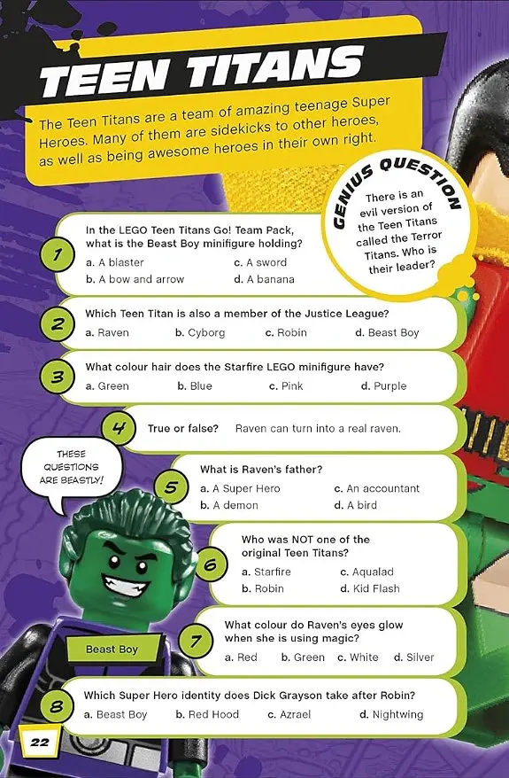 LEGO Super Heroes. Ultimate Quiz Book - DK - фото 3