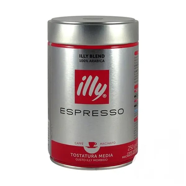 Кофе молотый Illy Classico Medium 250 г ж/б - фото 2
