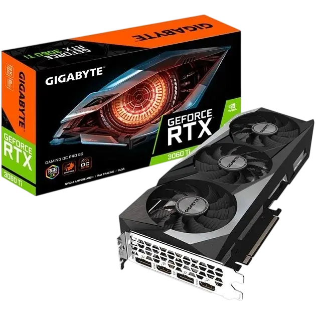 Відеокарта GeForce RTX 3060 Ti 8GB Gigabyte Gaming OC Pro (GV-N306TGAMINGOC PRO-8GD) Б/В - фото 3