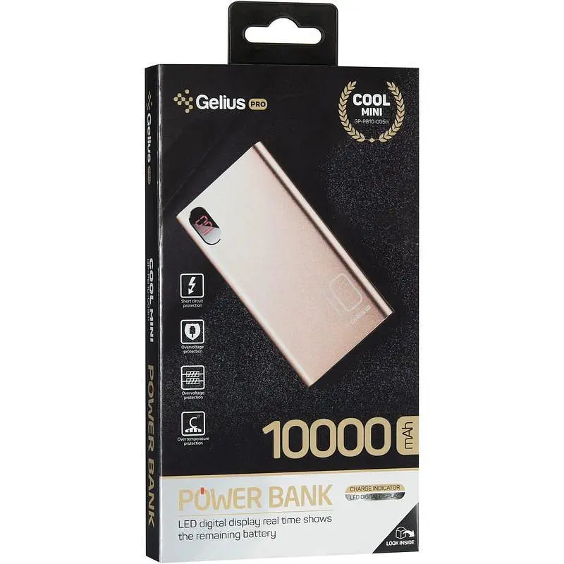 Дополнительная батарея Gelius Pro CoolXiaomini GP-PB10-005 10000mAh 2.1 A Blue - фото 8