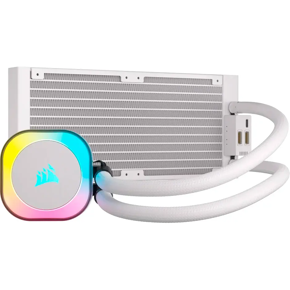Система водяного охолодження Corsair iCUE LINK H100i RGB White [CW-9061005-WW] [99687] - фото 6