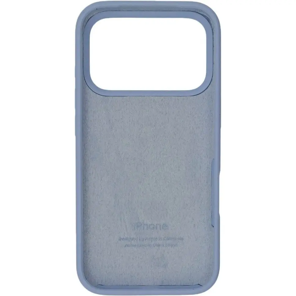 Чехол Silicone Case для Apple iPhone 17 Pro Max Sierra Blue AA [145098] - фото 2