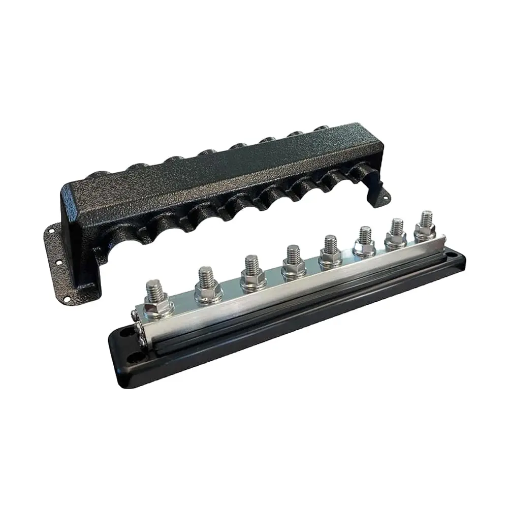 Шинопровід Victron Energy Busbar 600A 8P з кришкою (99-00021425) - фото 2