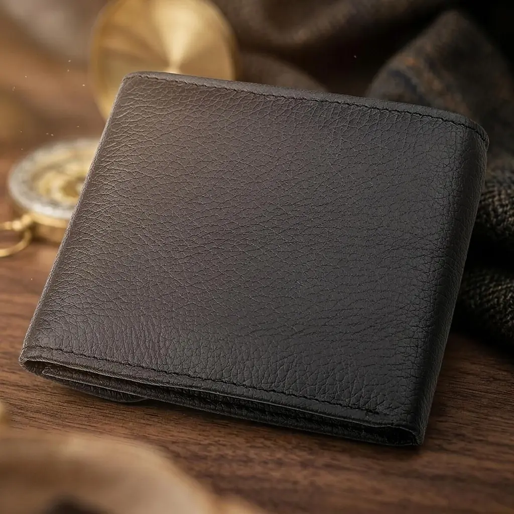Гаманець ST Leather 18313 (ST155) чорний шкіряний - фото 4