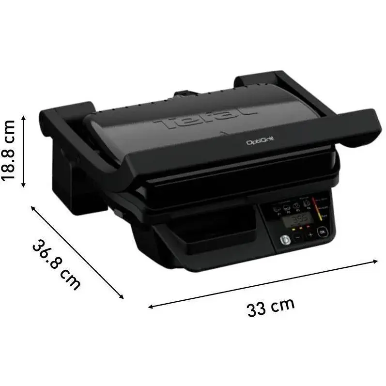 Електрогриль притискний Tefal Optigrill GC7P0810 - фото 3
