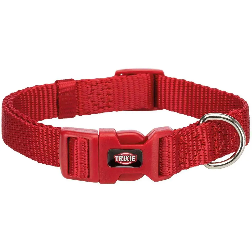 Нашийник Trixie Premium нейлоновий XXS-XS 15-25 см / 10 мм (червоний) - 202103 - фото 1