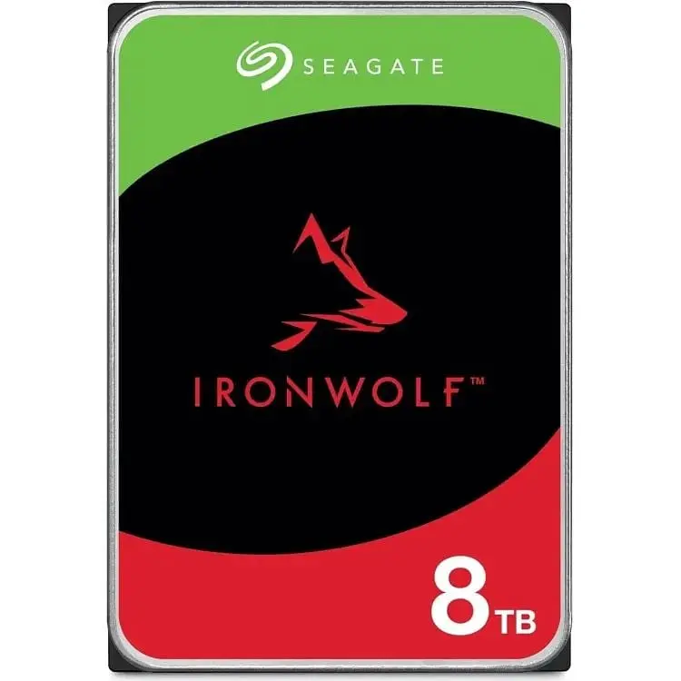 Накопичувач HDD Seagate SATA 8.0TB IronWolf NAS 5400rpm 256MB (ST8000VN002) - фото 1